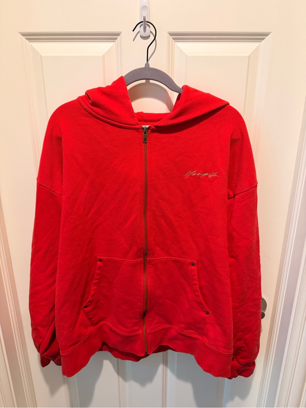 YoungLA 546 Rivet Zip-Up Hoodie